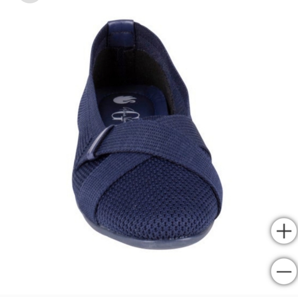 Gloria Vanderbilt DEBBIE Ladies' Flat Navy Blue NEW IN BOX - Picture 4 of 8
